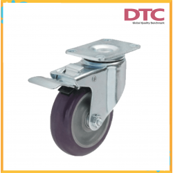 Bánh xe di động có ty ren M8*15 có khóa ON/OFF