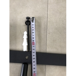 Ray cửa lùa treo sắt + Ray 2m