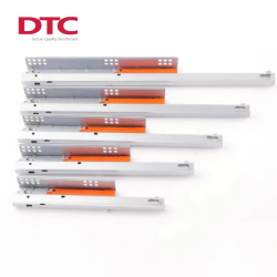 Ray trượt âm 2 tầng nhấn mở 2/3 DTC + Dùng chốt