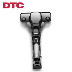 Bản lề giảm chấn DTC cong nhiều phi 35mm Titan Đen