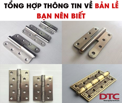 Tổng hợp thông tin về bản lề bạn nên biết