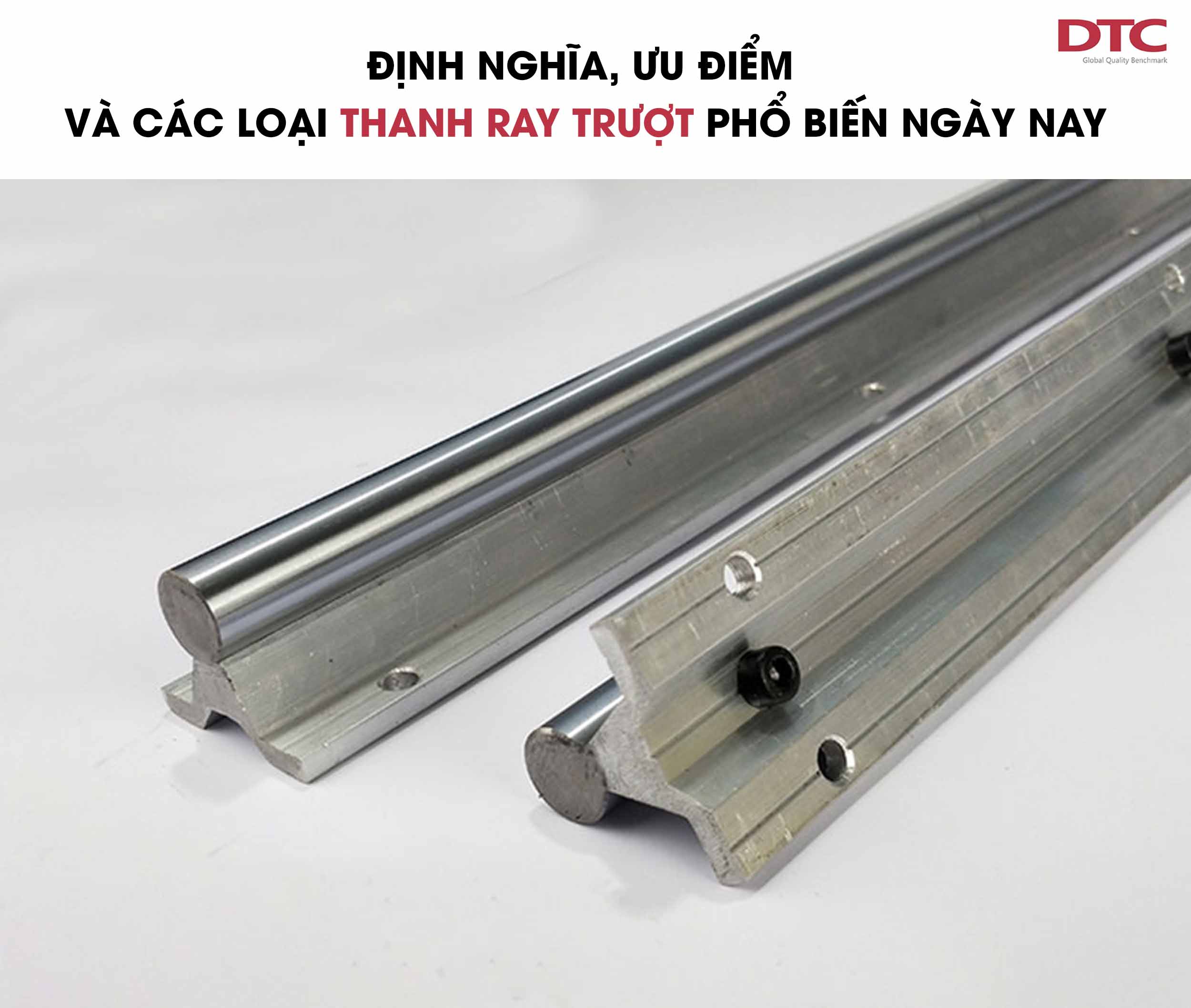 Định nghĩa, ưu điểm và các loại thanh ray trượt phổ biến ngày nay
