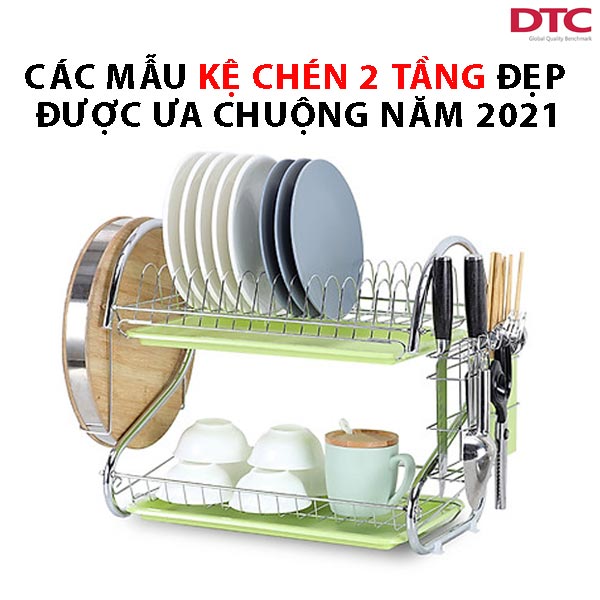 Các mẫu kệ chén 2 tầng đẹp được ưa chuộng năm 2021