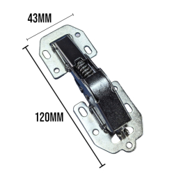 Bản lề gỉảm chấn 90 độ